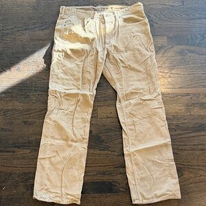 Banana Republic Men's Tan Corduroy Pants (great condition; wrinkle from storage)